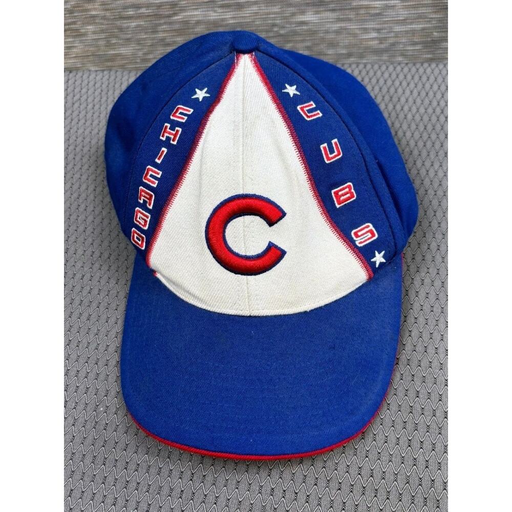 Vintage Chicago Cubs Baseball MLB Cap Hat Twins Enterprise One Size Wool Blend